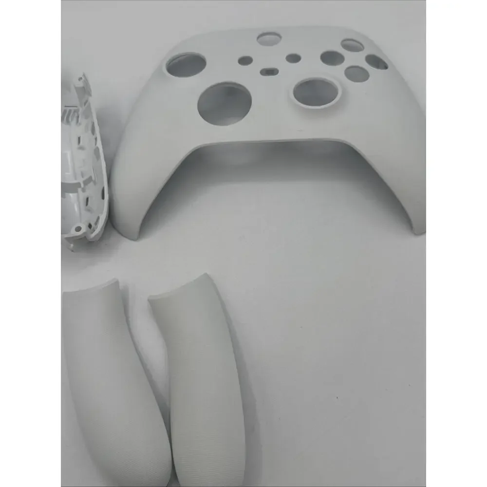 White Controller Shell Case Mod Kit with Thumbsticks for Xbox Series X S